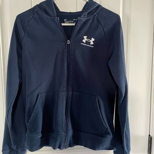 Under Armour, Navy Jacket, Youth Large